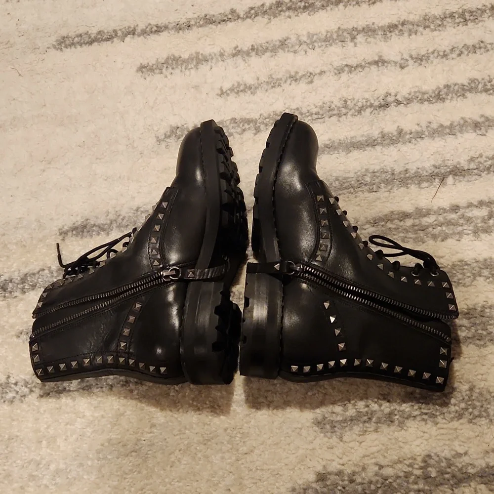 Ash studded combat boots - Picture 4 of 6